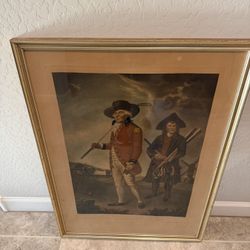 Antique Framed Art Prints Collectable 