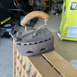 Coal Iron Heavy Antique 