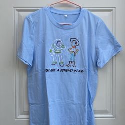 Toy Story You Got A Friend In Me Women's T-shirt Size L (NEW)