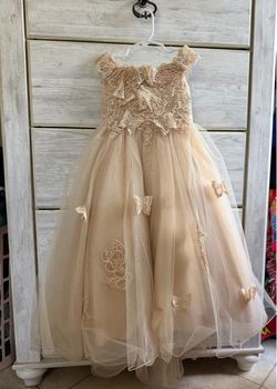 Flower girl dress 4t