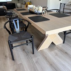 Wishbone chairs also called  Y-chairs