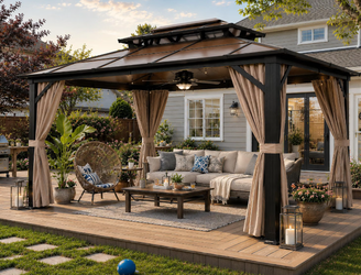 10'x13' Hardtop Gazebo