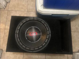 15” DD Audio with double faced ported Enclosure