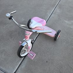 Pink Radio Flyer Tricycle