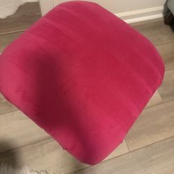 Hot Pink Ottoman 