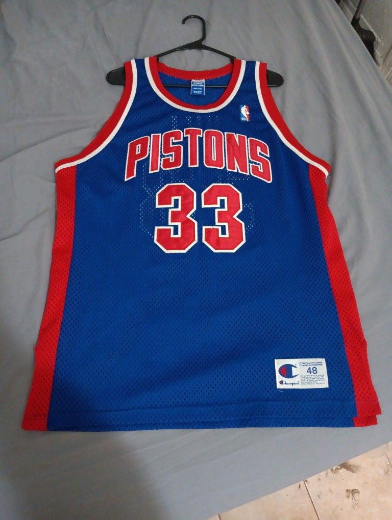 Throwback Stitched Detroit Pistons Jersey