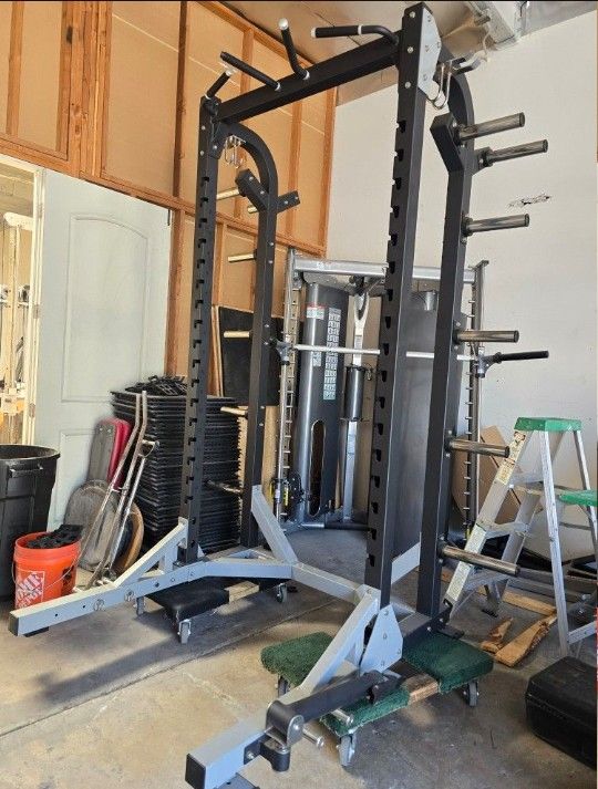 Half Squat Rack Commercial Gym Equipment Exercise Fitness Workout