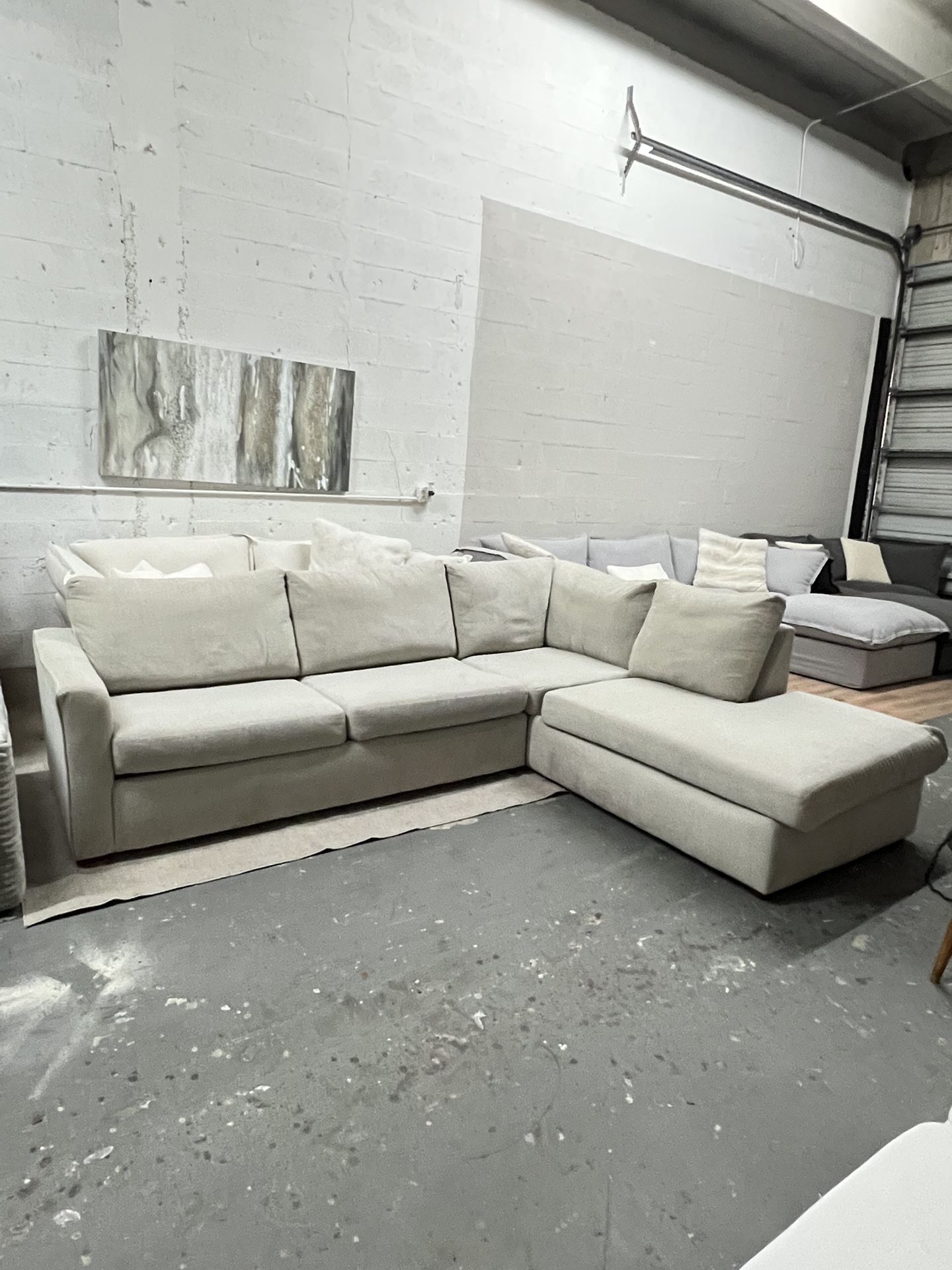 Light Gray Sectional 