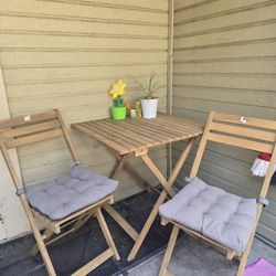 Outdoor Table And Chairs