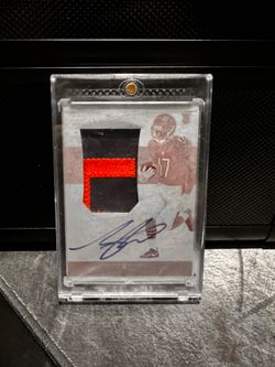 Anthony miller 1/1 national treasures printing plate rookie patch autograph