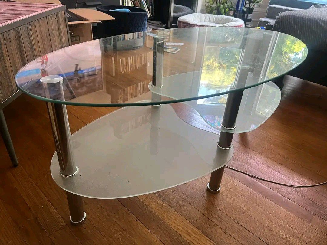 Glass Coffee Table 