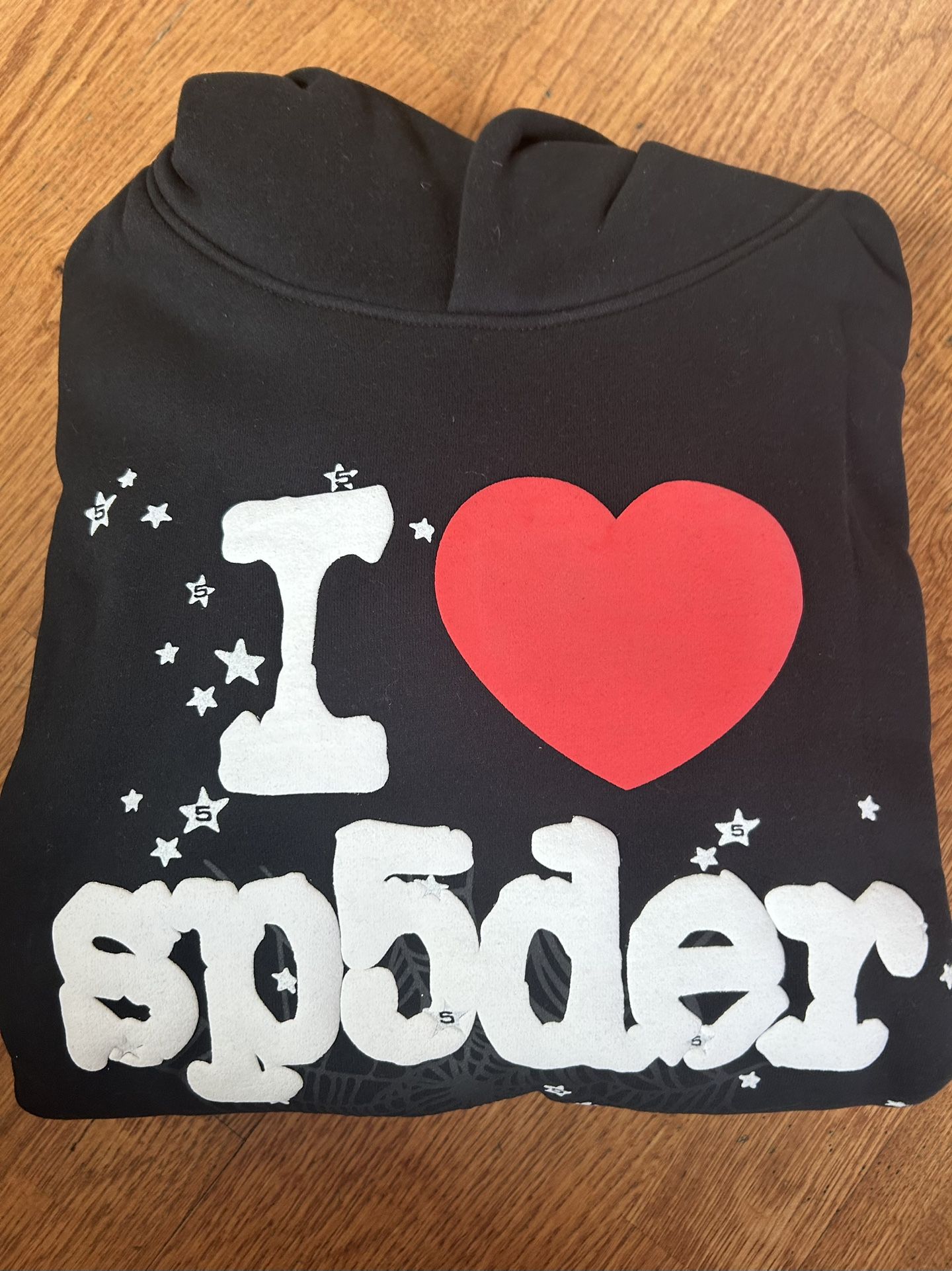 I love sp5der hoodie brand new size M