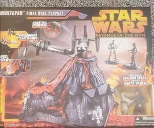 Star Wars Revenge of The Sith. Mustafar Final Duel