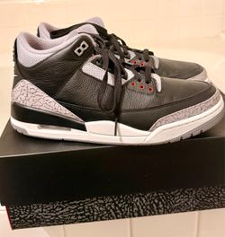 Jordan 3 Black Cement (2024)