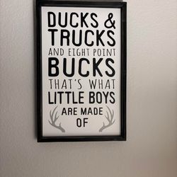 Little Boy Room Sign