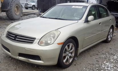 2005 infiniti part out