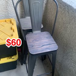 Industrial Metal Bar Stool