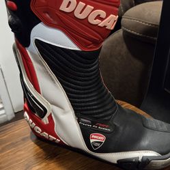 TCX DUCATI CORSE RACING BOOTS 46
