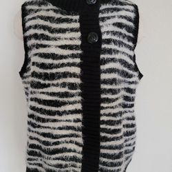 Chicos Fuzzy Vest