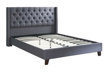 Queen size bed frame on sale only at elegant Furniture 🎈🛏