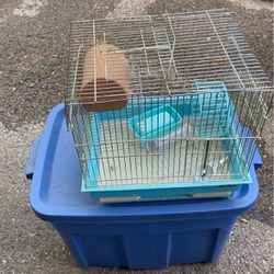 Small Critter Cage. 11”X 13-1/2” X  13-1/2” High