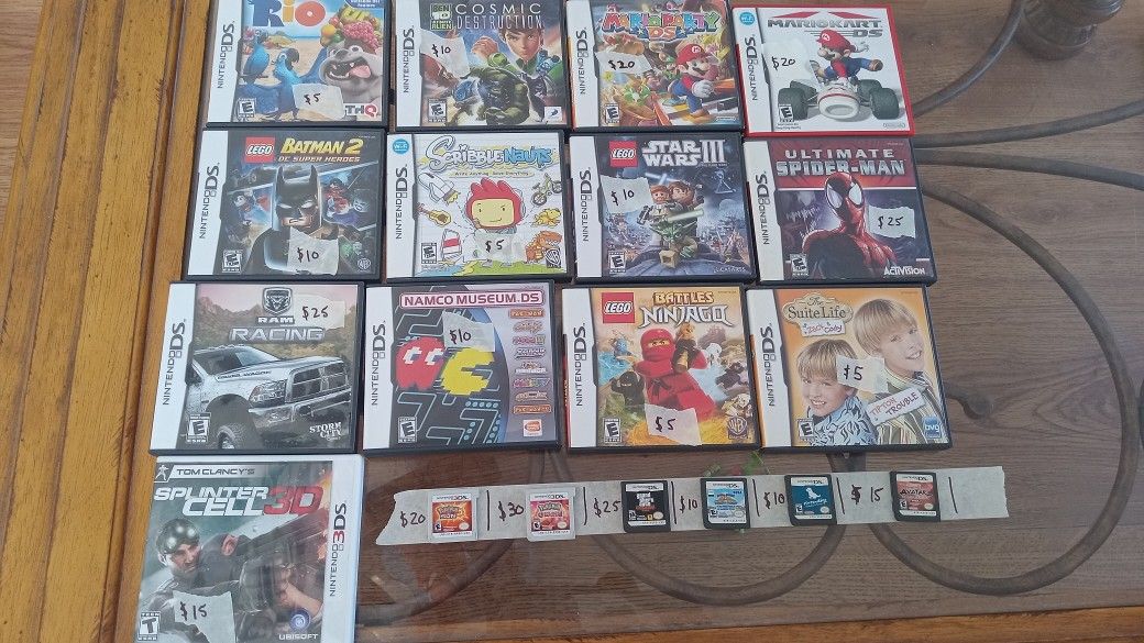 Nintendo Ds Games 