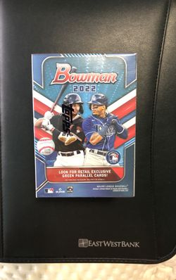 Brand New and Sealed 2022 Bowman Baseball Blaster Box