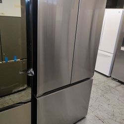New 
27 cu. ft. SMART Counter Depth MAX French Door Refrigerator with Ice and Water, ADA Comp in P