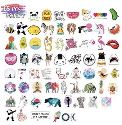 Stickers for Water Bottles 65-Pack Cute,Waterproof,Aesthetic,Trendy Stickers for Girls Teens, Perfect for Waterbottle,Laptop,Phone,Travel Extra Durab