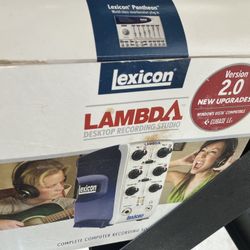 Lexicon Desktop Recording Studio