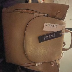 Isabelle Vegan Leather Backpack