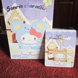 Miniso Sanrio Characters Little Cape Series plush pendant 