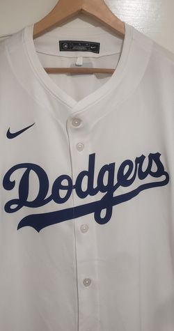 Nike Dri-Fit Los Angeles Dodgers White MLB Jersey Men's Size XL Brand NEW Authentic 