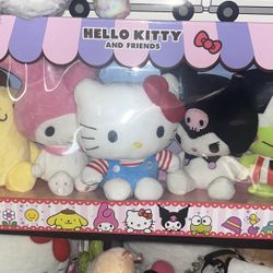 Hello Kitty And Friends Plushies