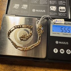 7 Inch Gold Bracelet Chain