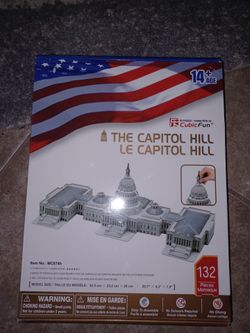 CubicFun The Capitol Hill 3D Puzzle MC074h
New and factory-sealed CubicFun 3D puzzle of The Capitol Hill