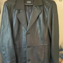 BGSD  Women’s lambskin Leather Jacket/Car Coat