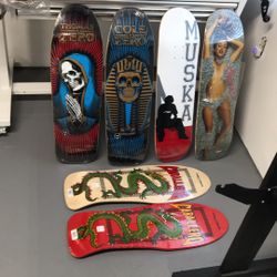 Brand New Shortys, Powell Peralta, Zero Decks