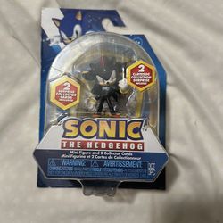 Sonic the hedgehog figure Shadow the hedgehog 2.5 inch figure