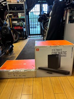 JBL Bar 5.1 Surround Soundbar + Wireless 10” Subwoofer – Open Box