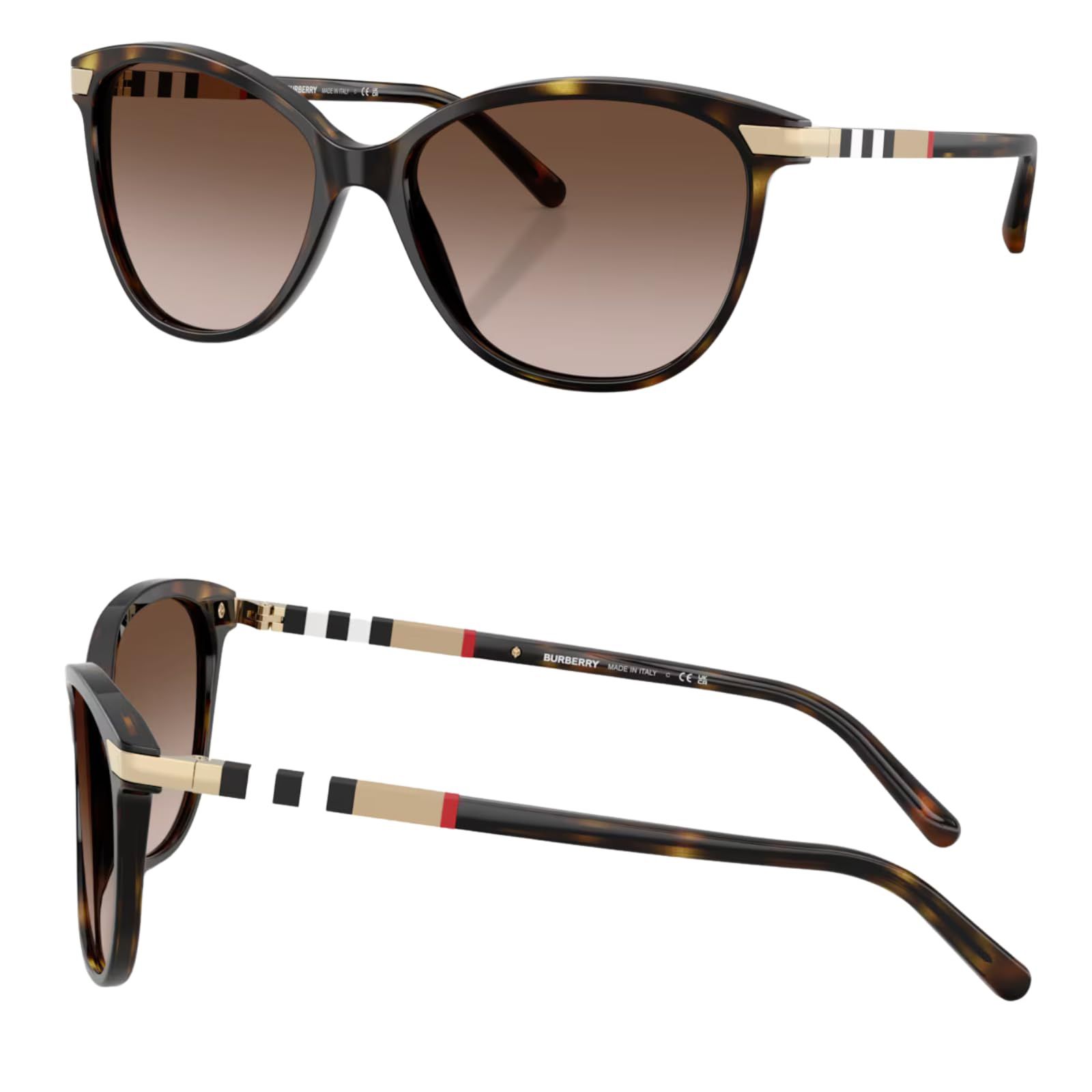 ☀️ 🕶️👓🕶️☀️ MADE IN ITALY 🇮🇹🇮🇹 🇮🇹- BURBERRY BE4216 Cateye Sunglasses For Women+ ☀️👓🕶️☀️