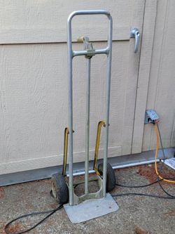 Honeyman honey man aluminum hand truck 1950's