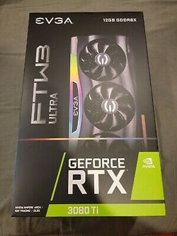 NEW EVGA GeForce RTX 3080 Ti FTW3 ULTRA GAMING 12GB GDDR6X Graphics Card