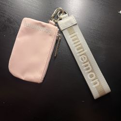 Lululemon Keychain Pink