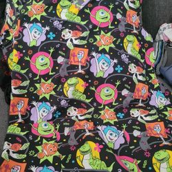 Pixar Scrub Top Large