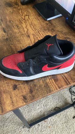 Air jordans black and red