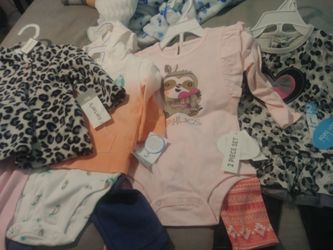NEW BABY CLOTHES SIZE 6-9MONTHS