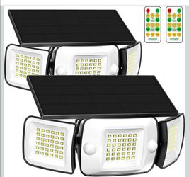 Solar security Lights 2 pack