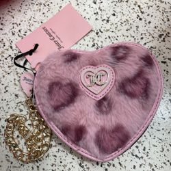 Juicy Couture Leopard Heart Wallet 