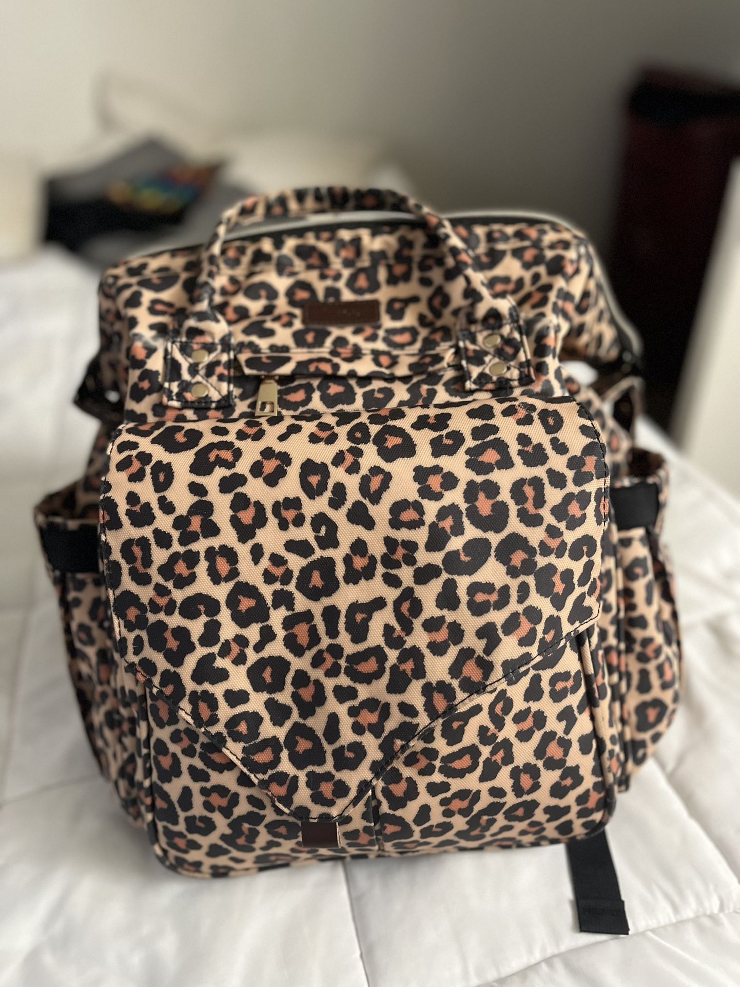 Cheetah Diaper Bag
